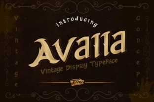 Avalla: A Font That Returns to the Future