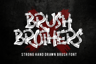 Brush Brothers: The Casual Handwritten Font for Editorial Warmth