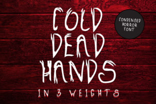 Cold Dead Hands: The Display Font for Scary Good Web Design