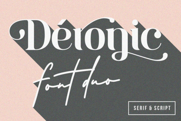 Deronic: A Font Pair That Helps Your Small Business Stand Out
