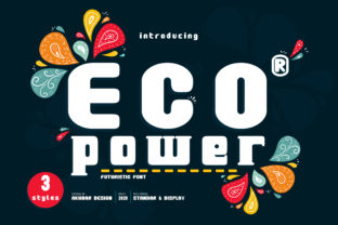 Eco Power: The Display Font That Energizes Your Campaign