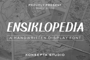 Ensiklopedia: A Friendly Display Font for Editorial Design