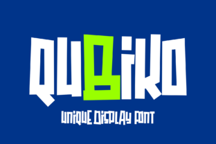 Exploring Qubiko: A Playful Display Font for Editorial Projects