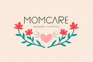 Momcare: A Display Font That Elevates Your Brand Story