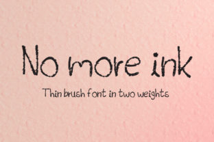 No More Ink: A Display Font Designed for Campaign Impact