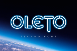 Oleto: A Futuristic Display Font for Modern Marketing