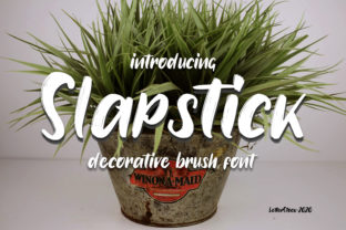 Slapstick: The Hybrid Font for Handmade Appeal
