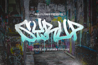 Syrup: A Graffiti-Inspired Display Font for Authentic Branding