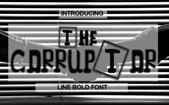 The Corruptor: A Font That Makes Your Crafts Stand Out