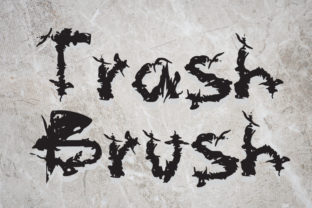 Trash Brush: The Casual Display Font That Builds Better Reading Experiences