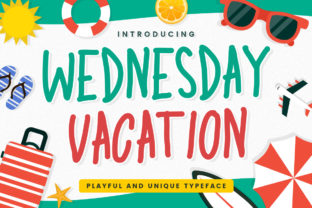 Wednesday Vacation Font: Adding Character to Your Business Brand